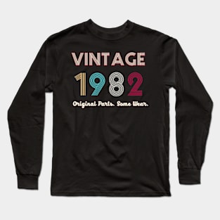 Vintage 1982 Original Parts. Some Ware Long Sleeve T-Shirt